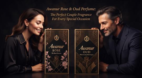 Awanur Rose & Oud Perfume – Perfect Couple Fragrance for Every Special Occasion