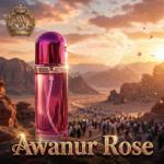 Awanur Rose Fresh Perfume 30ML | Premium Long-Lasting Rose Fragrance