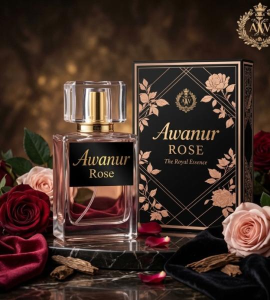 Awanur Rose Perfume | Premium Long-Lasting Rose Fragrance